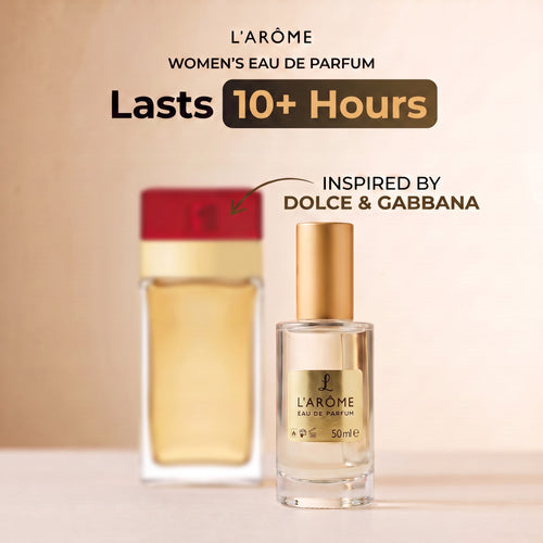 lx-template-v1 | 01 Lasts 10+ hours, inspired by Dolce & Gabbana