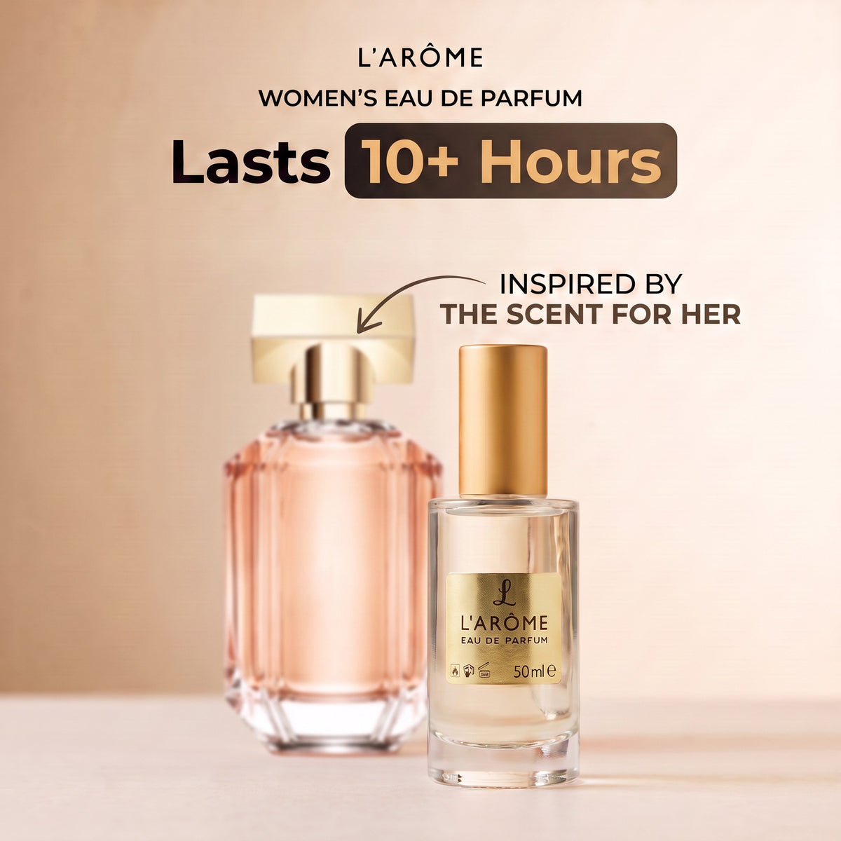 lx-template-v1 | 01 Lasts 10+ hours, inspired by The Scent For Her