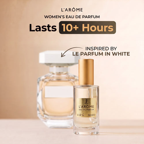 lx-template-v1 | 01 Lasts 10+ hours, inspired by Le Parfum In White