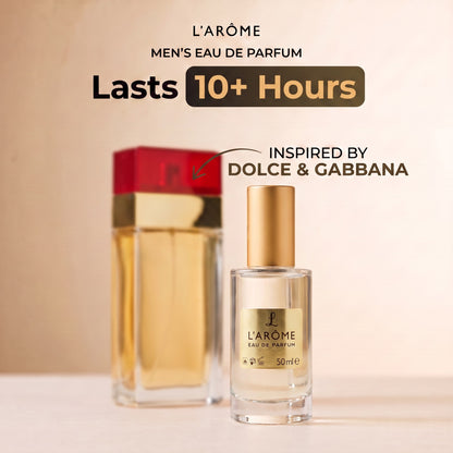 lx-template-v1 | 01 Lasts 10+ hours, inspired by Dolce & Gabbana