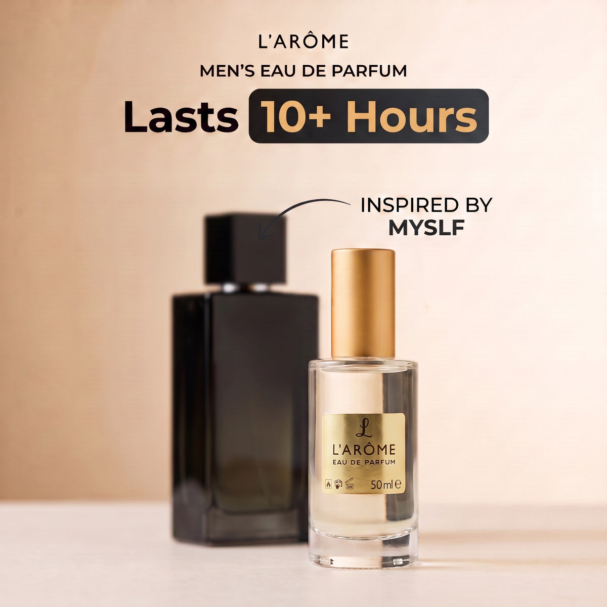 lx-template-v1 | 01 Lasts 10+ hours, inspired by Myslf Eau De Parfum