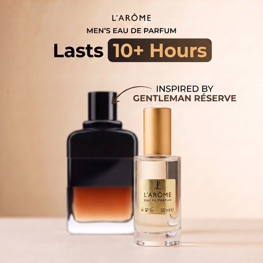 lx-template-v1 | 01 Lasts 10+ hours, inspired by Gentleman Eau De Parfum Reserve Privee