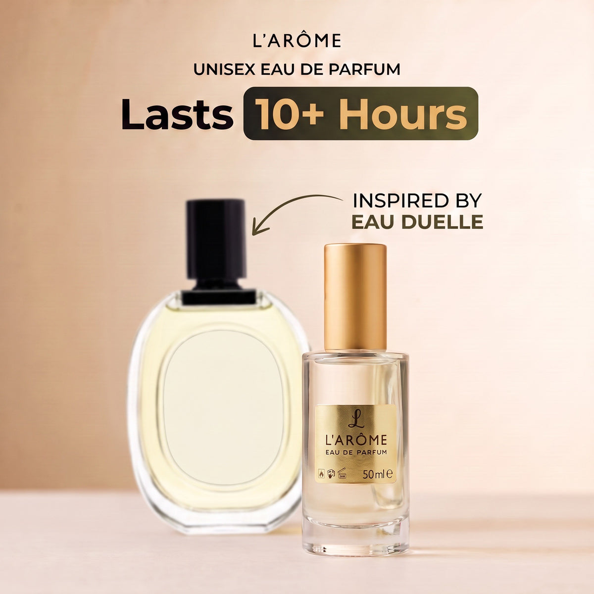 lx-template-v1 | 01 Lasts 10+ hours, inspired by Eau Duelle Eau De Toilette