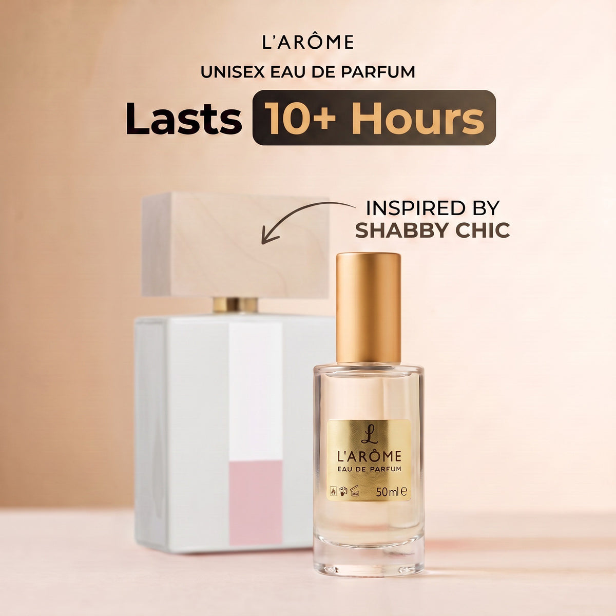 lx-template-v1 | 01 Lasts 10+ hours, inspired by Shabby Chic